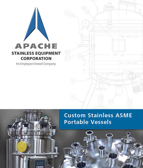 Portable Container Brochur Design Apache Stainless Equipment | Brochures
