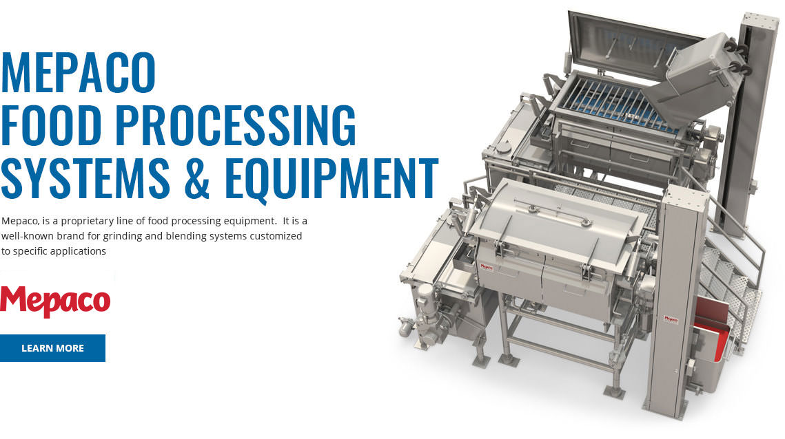 mepaco food processing equipment